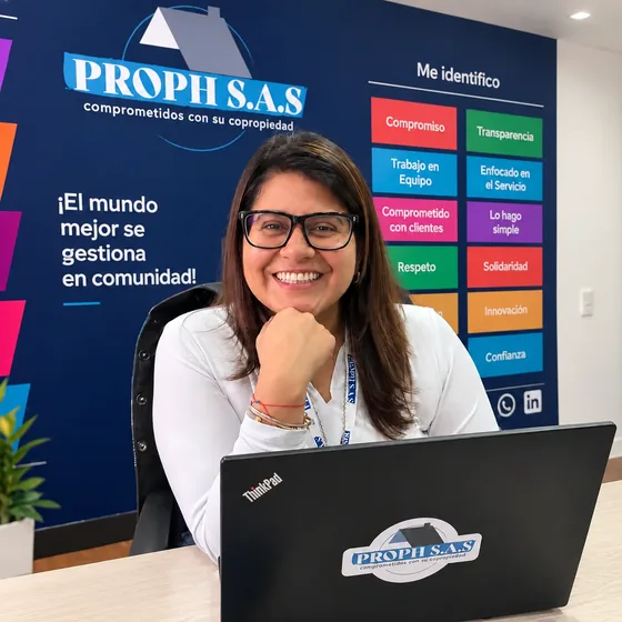 Andrea Vargas, fundadora de PROPH S.A.S
